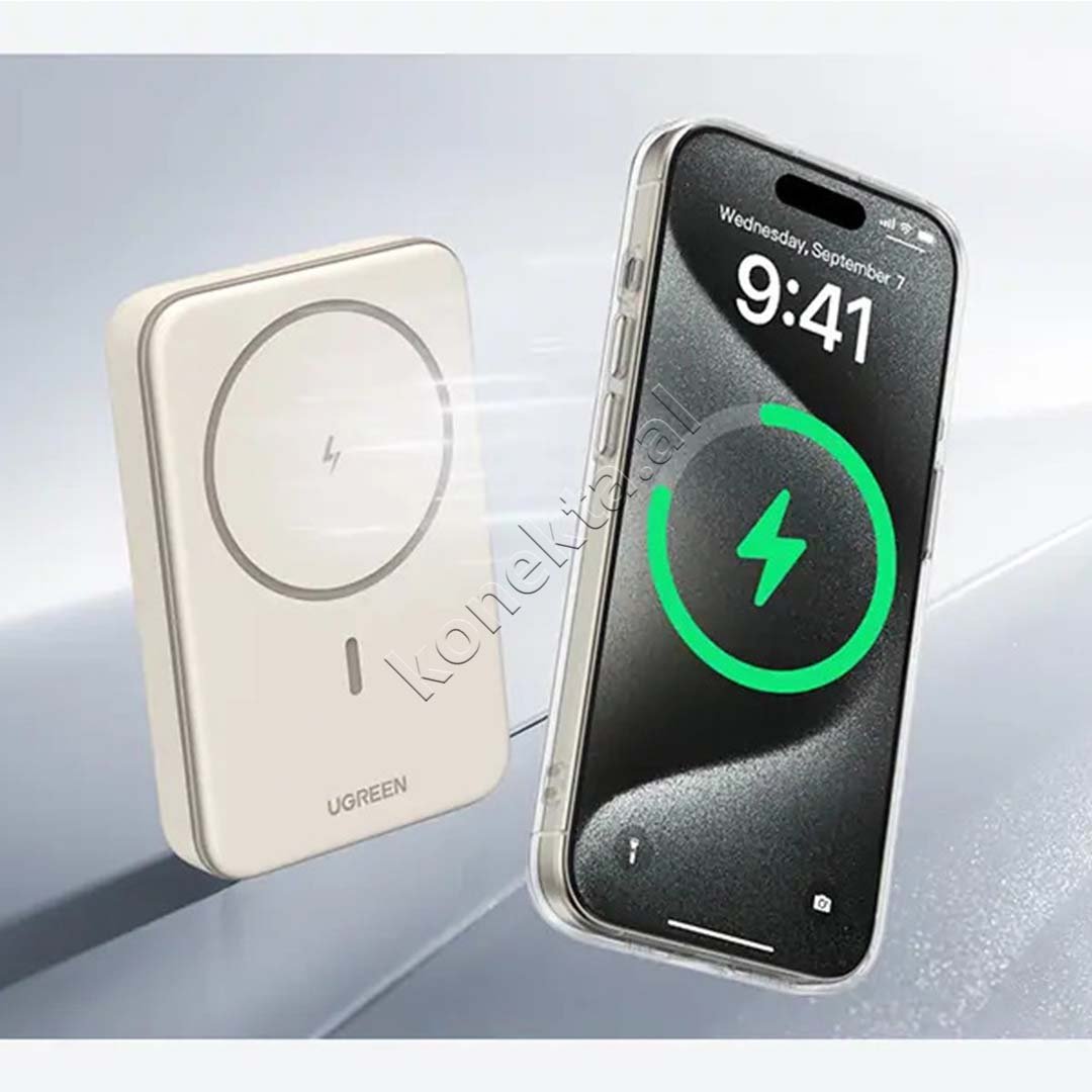 UGreen Bateri E Jashtme Magnetike 10000mAh 20W Karikim Wireless - Thumbnail 15