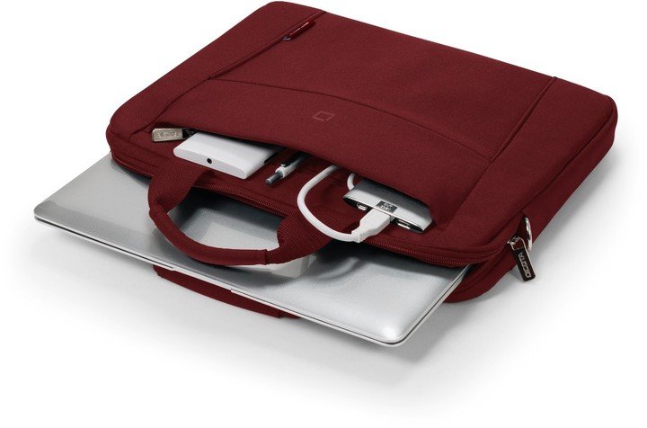 DICOTA Slim Case BASE Case, Red - Thumbnail 3