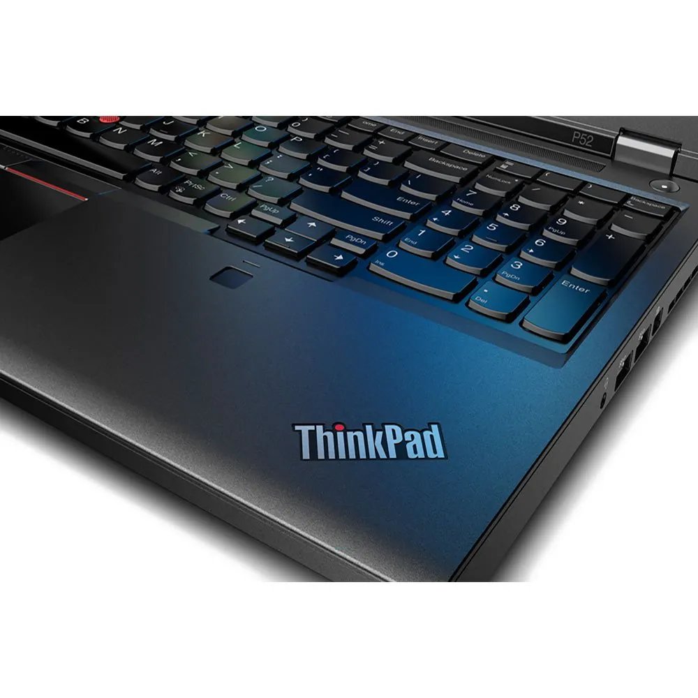 Lenovo Thinkpad P52 Laptop, 15.6", Intel Core i7-8750H, 32GB RAM, 256GB SSD, NVIDIA Quadro P1000, Used - Thumbnail 6
