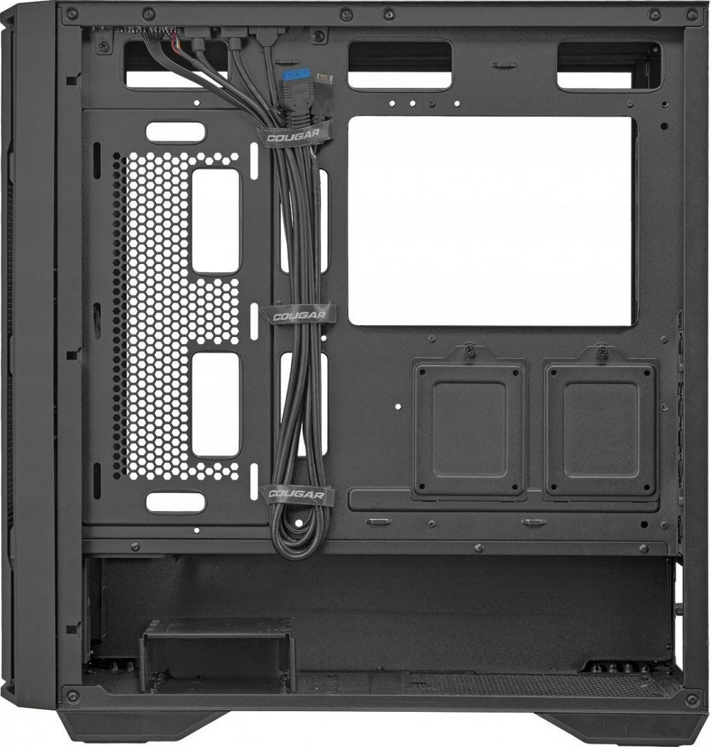 Cougar Uniface Case, Black, Midi Tower - Thumbnail 9