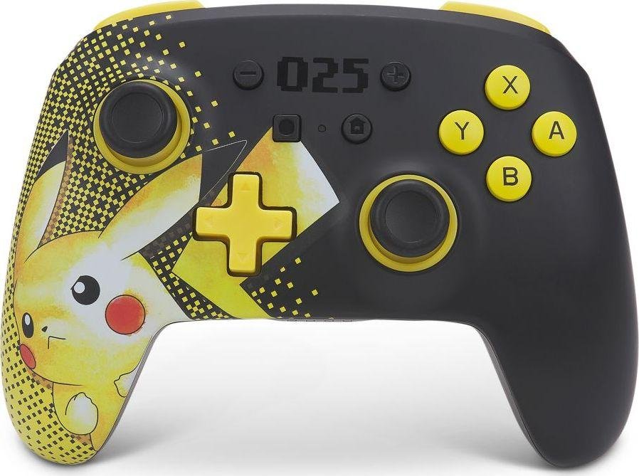 PowerA Pikachu 025 Controller, Wireless, Black - Image 1