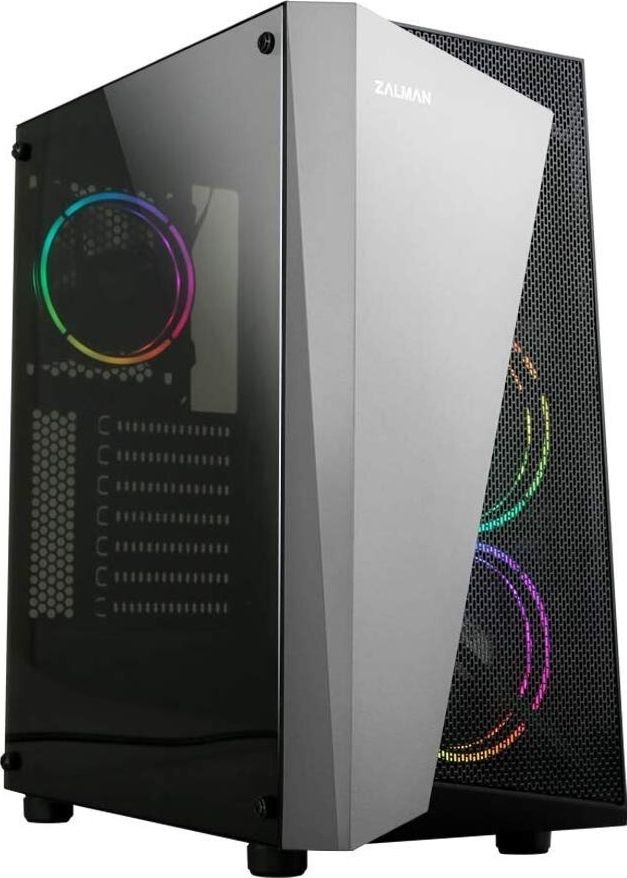 Zalman S4 Plus Case, Black - Image 1