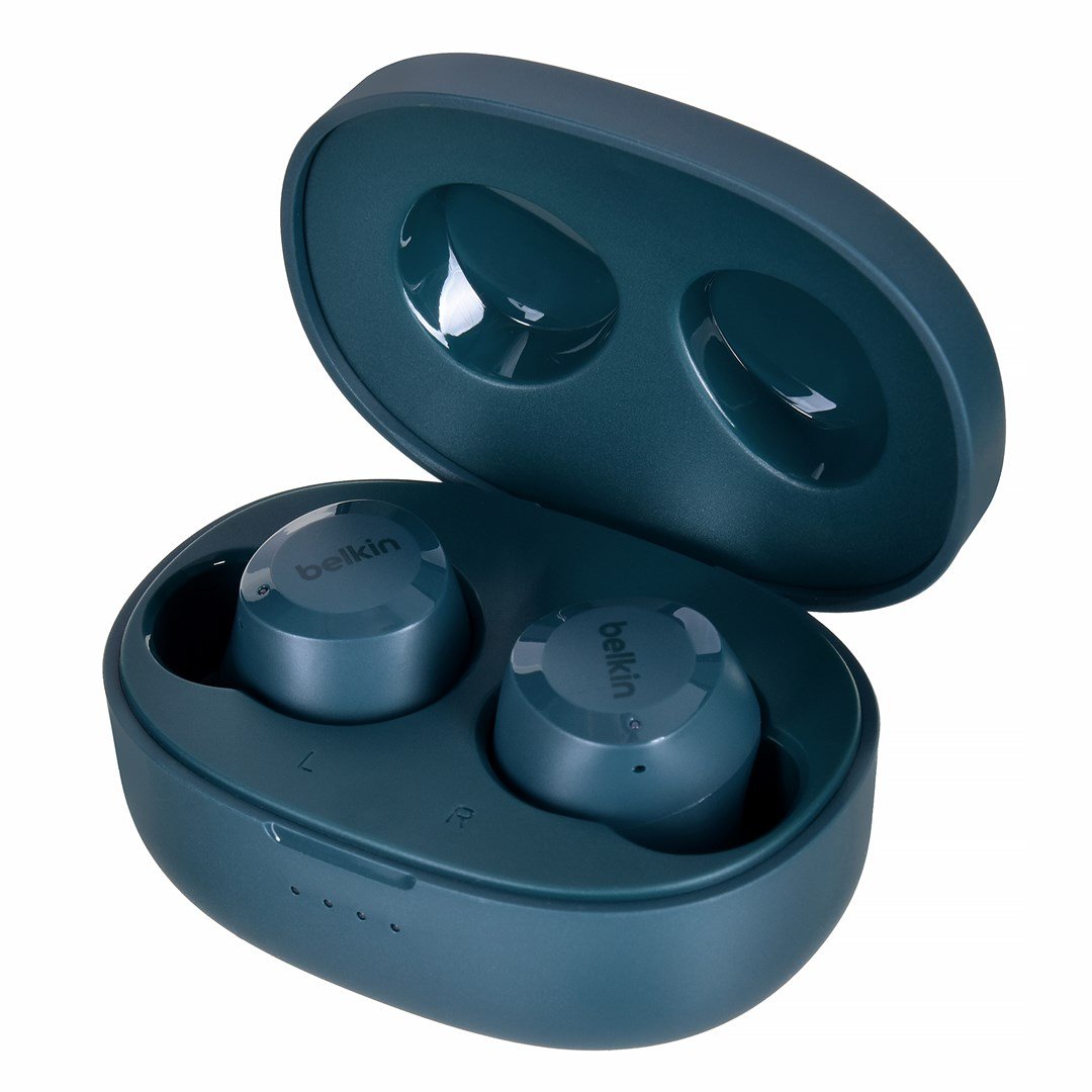 Belkin SoundForm Bolt Headset, Wireless, Brown - Thumbnail 11