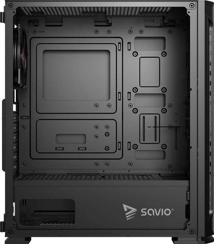 Savio Shadow X2 Mesh Case, Midi Tower - Thumbnail 4