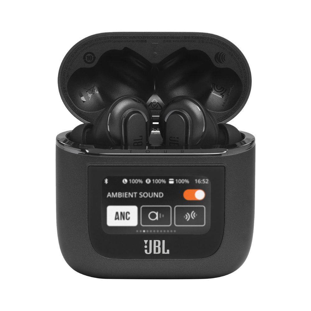 JBL Tour Pro 2 Headphones, Black - Image 1
