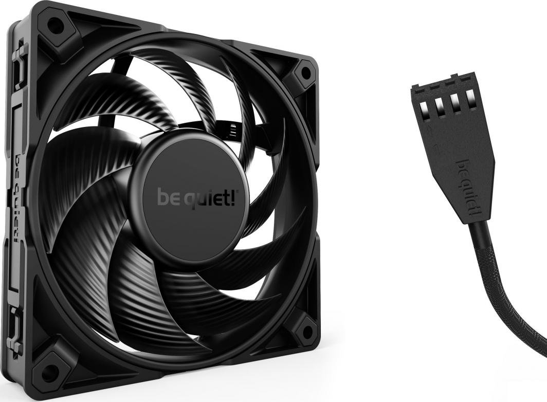 Be quiet! Silent Wings Pro 4 Fan, 120 mm, Black - Thumbnail 2