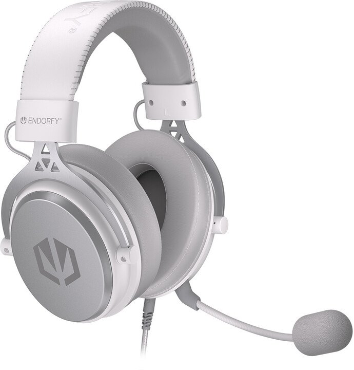 Endorfy Viro Onyx Headphones, White - Image 1