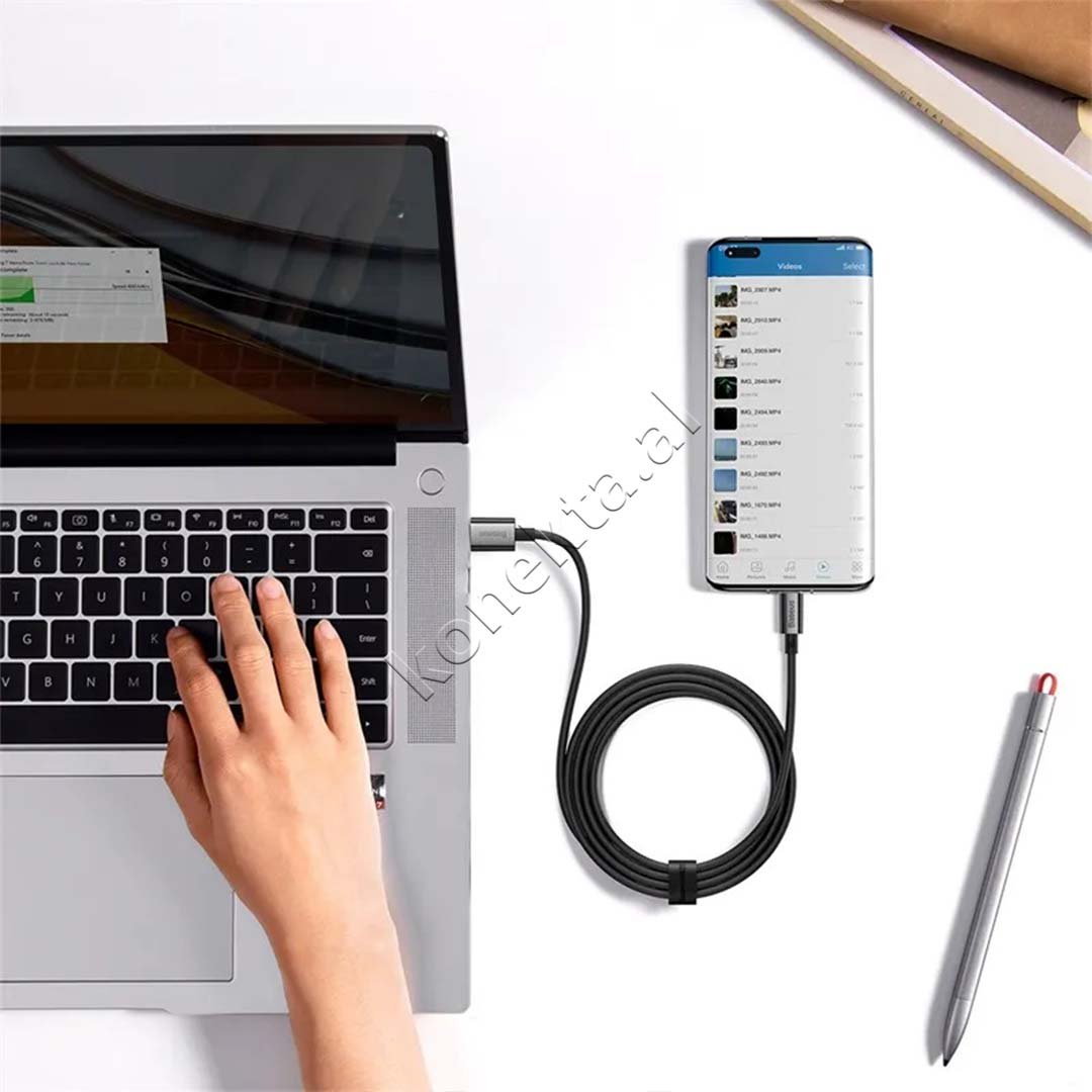 Baseus USB Ne Type-C Charging Cable, 100W, 1m - Thumbnail 6
