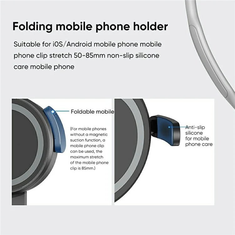 SCS SCS-NH001 Phone Holder, Black - Thumbnail 3