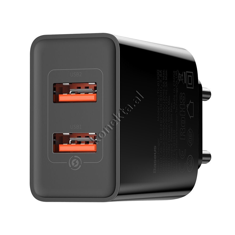 Baseus 18w Charger, White - Thumbnail 11
