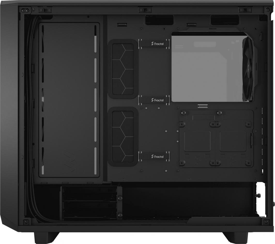 Fractal Design Meshify 2 Lite TG Light Tint Case, Midi Tower - Thumbnail 7