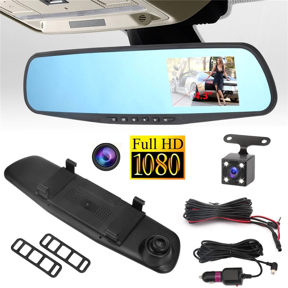 BlackBox DVR Kamera (Pasqyrë) për makinë - Thumbnail 3