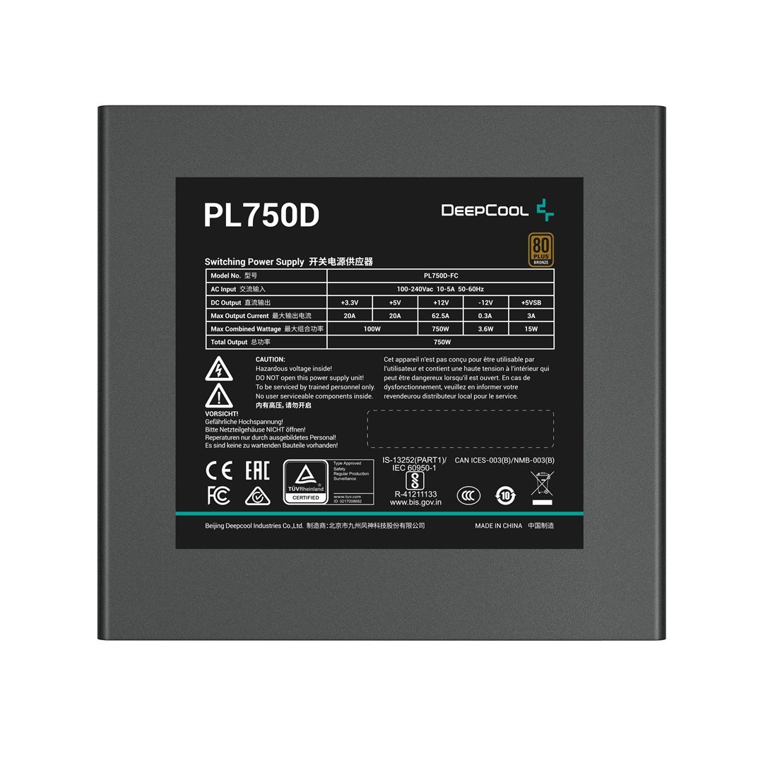 Deepcool PL750D Power Supply, 750W - Thumbnail 3