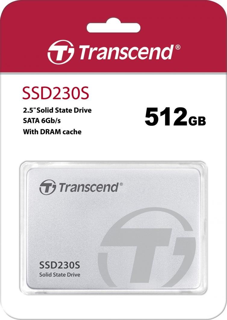 Transcend SSD230S SSD, 512GB, 2.5" SATA III - Thumbnail 7