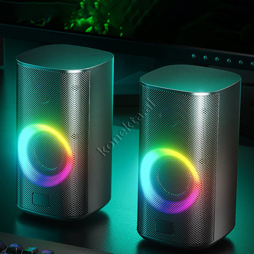 REMAX WK Bluetooth Speaker with RGB Light - Thumbnail 4
