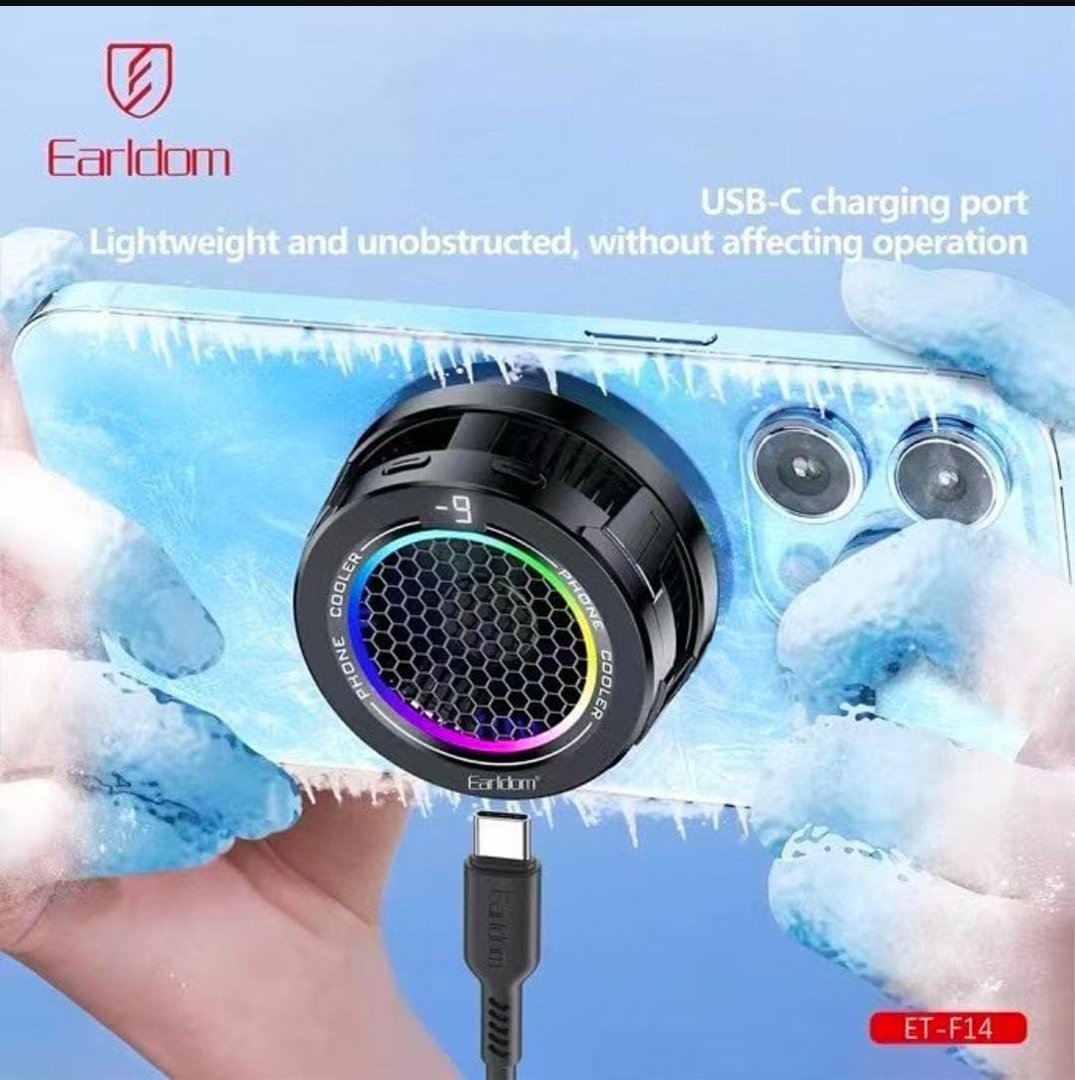 Earldom ET-F14 Cooler, MagSafe, RGB - Thumbnail 3