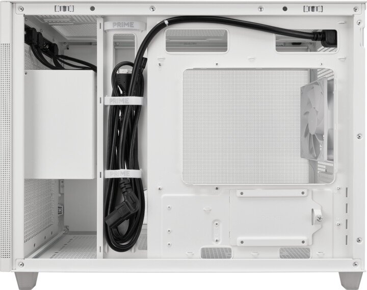 ASUS AP201 PRIME Computer Case, White - Thumbnail 8