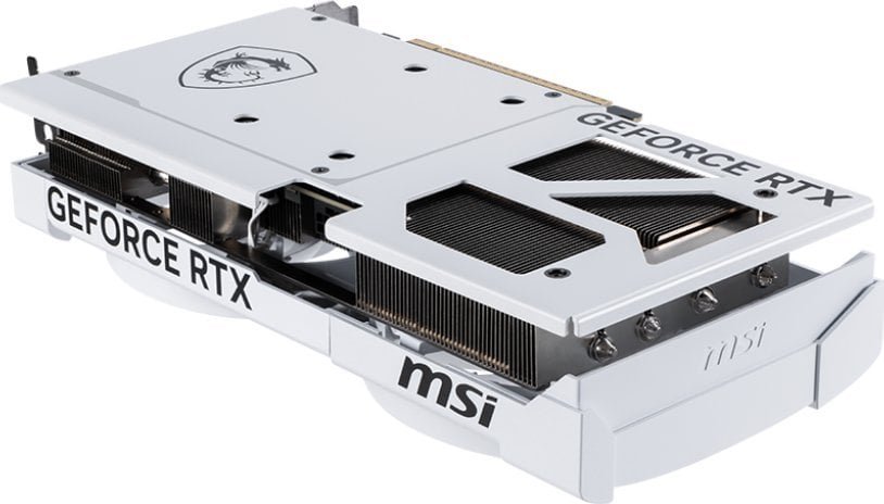 MSI GeForce RTX 5070 Ventus 2X OC Graphics Card, White, 12GB GDDR7 - Thumbnail 3