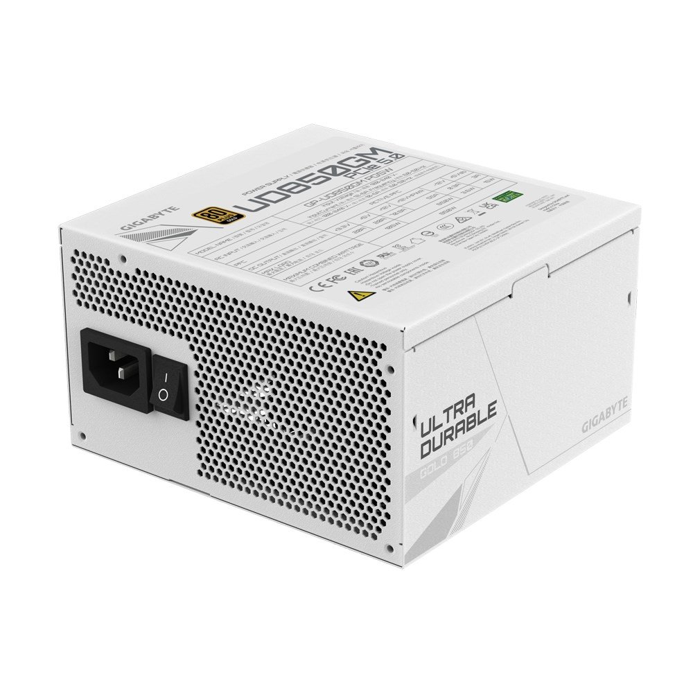 Gigabyte GP-UD850GM PG5W Power Supply, 20+4 pin ATX, 850W 80+ Gold - Image 1