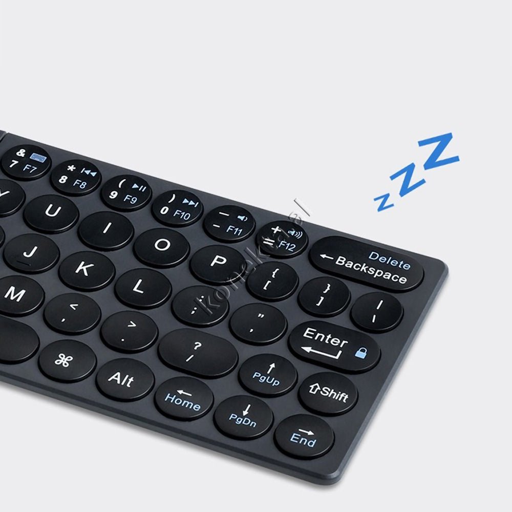 WiWU Wireless Keyboard, Foldable, Bluetooth, with Stand and Carrying Case - Thumbnail 17