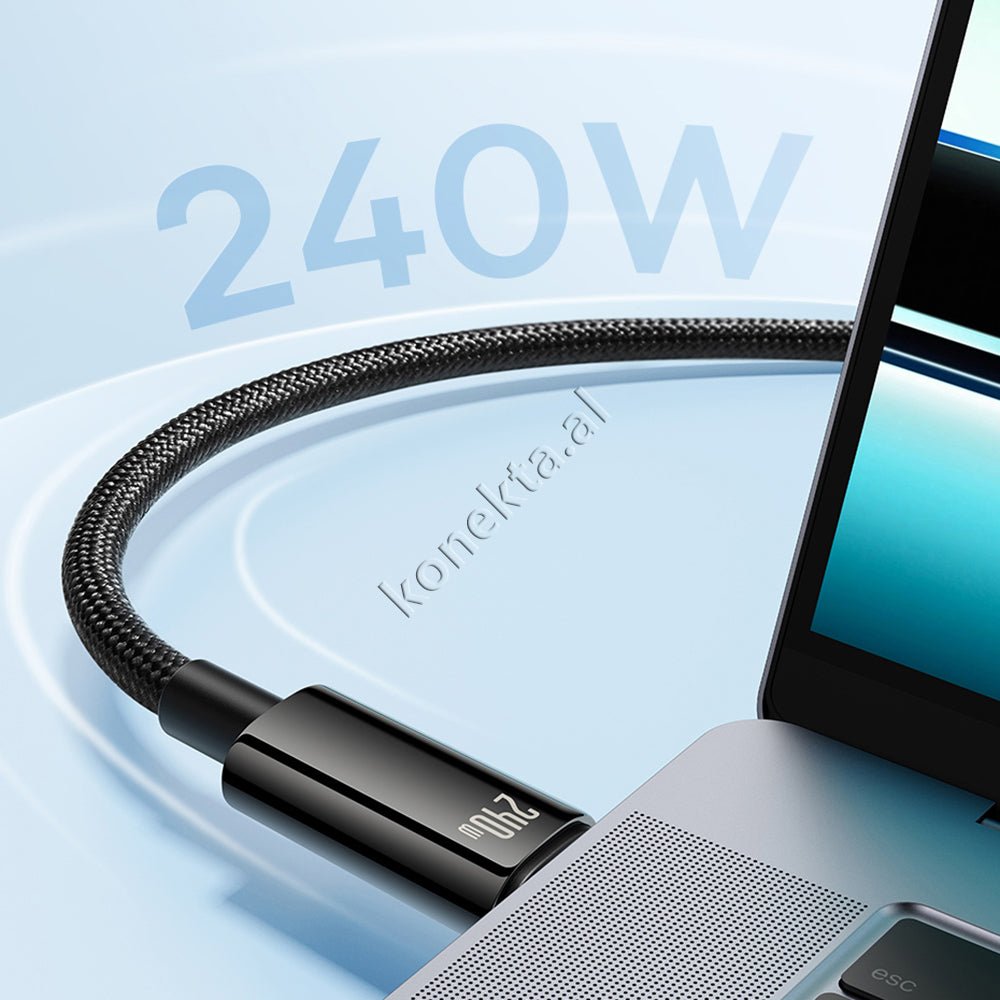 Baseus Type-C Charging Cable, 240W - Thumbnail 10