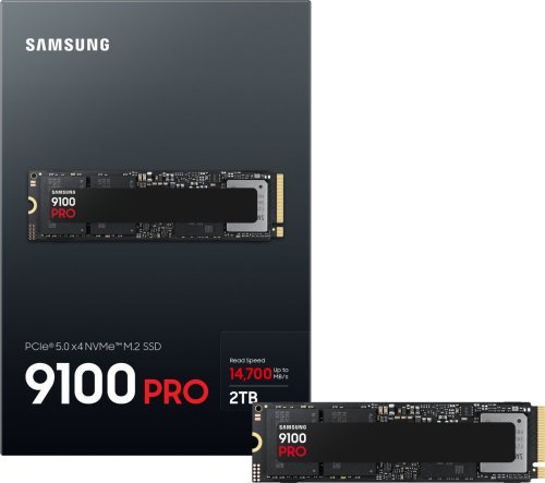 Samsung 9100 Pro SSD, 2TB, M.2 2280 PCI-E x4 Gen5 - Thumbnail 3