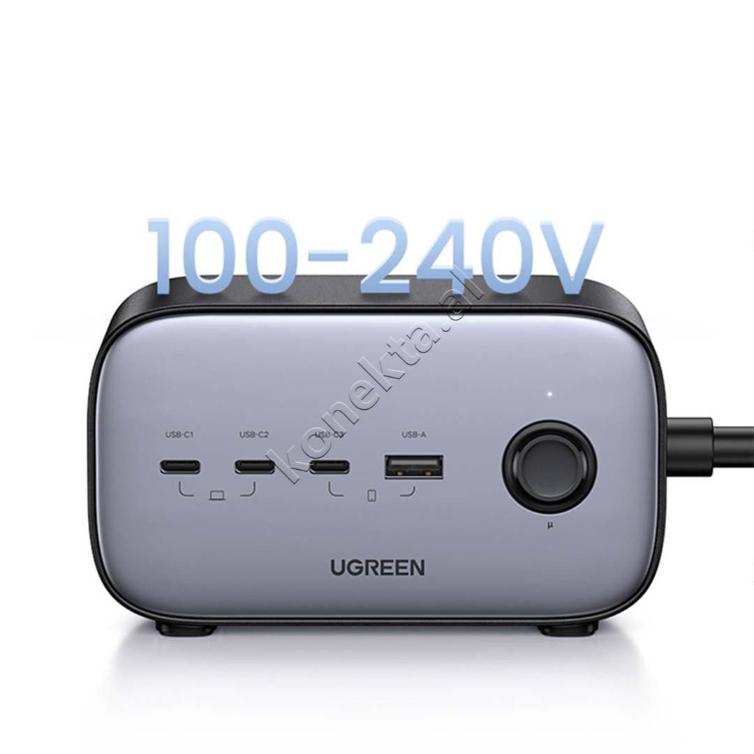 UGreen 100W Charger, Gray - Thumbnail 5