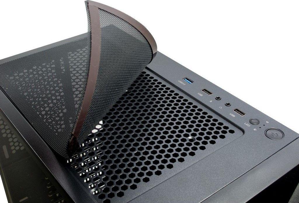 Inter-Tech IT-3306 Cavy ARGB Case, Midi Tower - Thumbnail 8