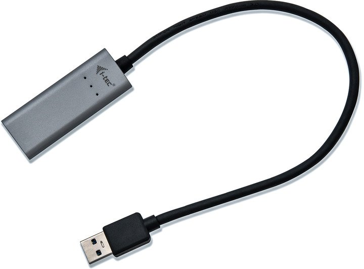 I-Tec USB 3.0 Metal Gigabit Ethernet Adapter - Thumbnail 2