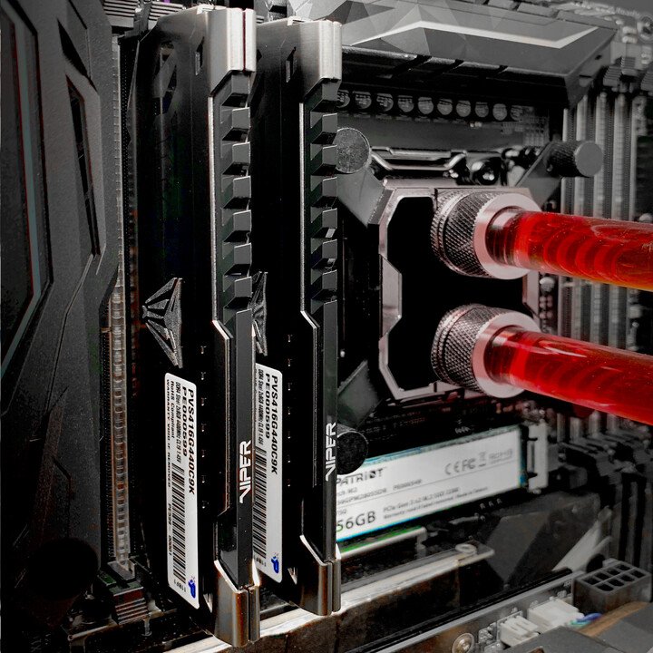 Patriot Viper Steel RAM, 32GB (2x16GB), DDR4, 3200 MHz, Black - Thumbnail 9