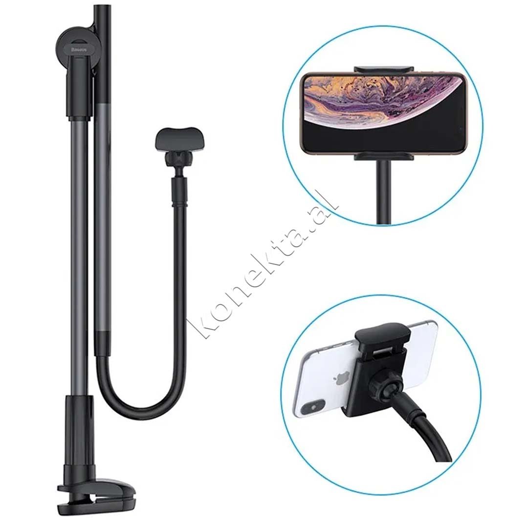 Baseus Phone Holder, Black - Thumbnail 3