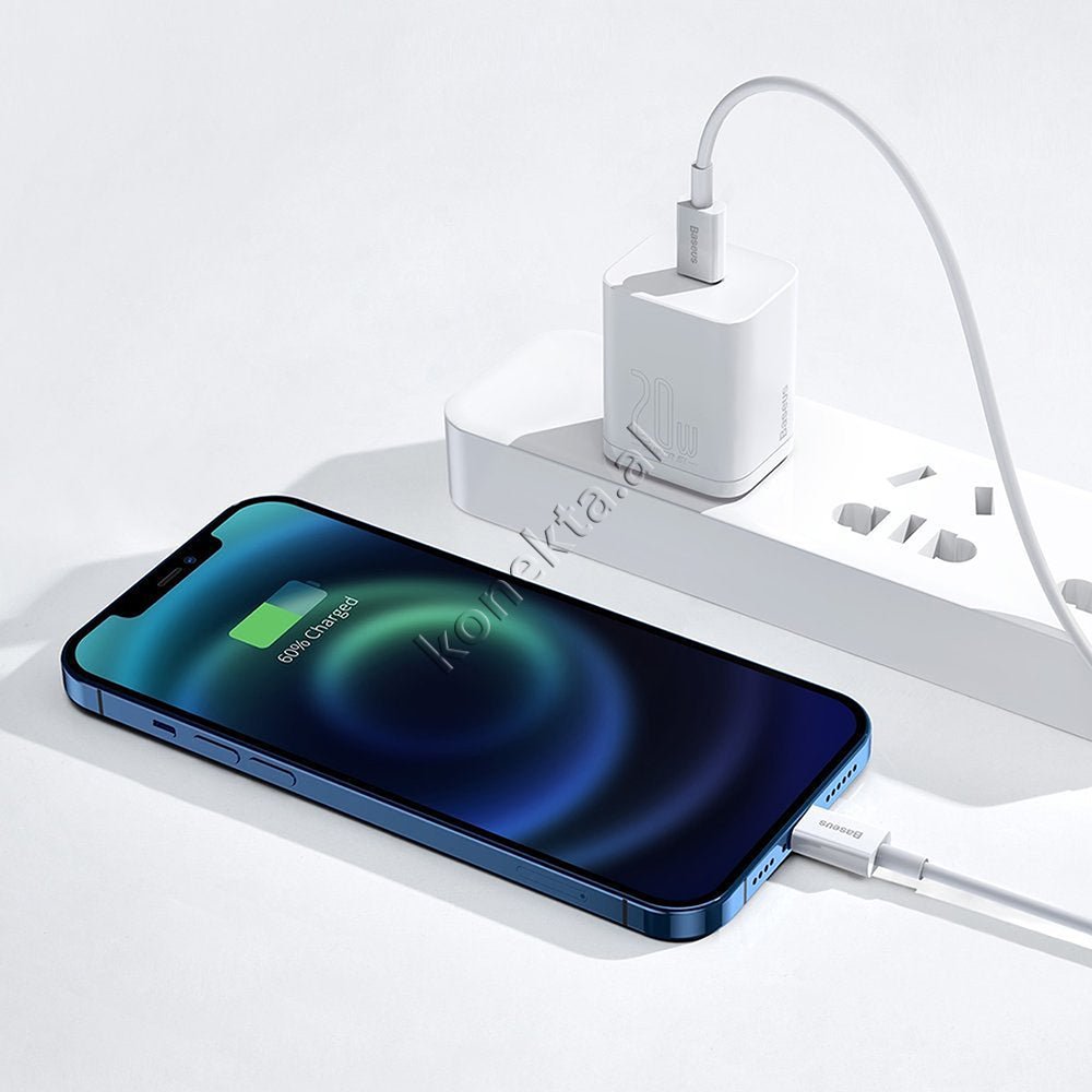 Baseus Type-C Ne Lightning Charging Cable, 20W, 1m - Thumbnail 8