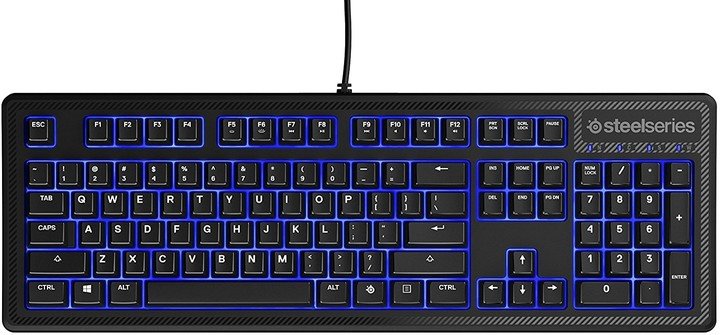 SteelSeries Apex 100 Keyboard, Black - Thumbnail 4