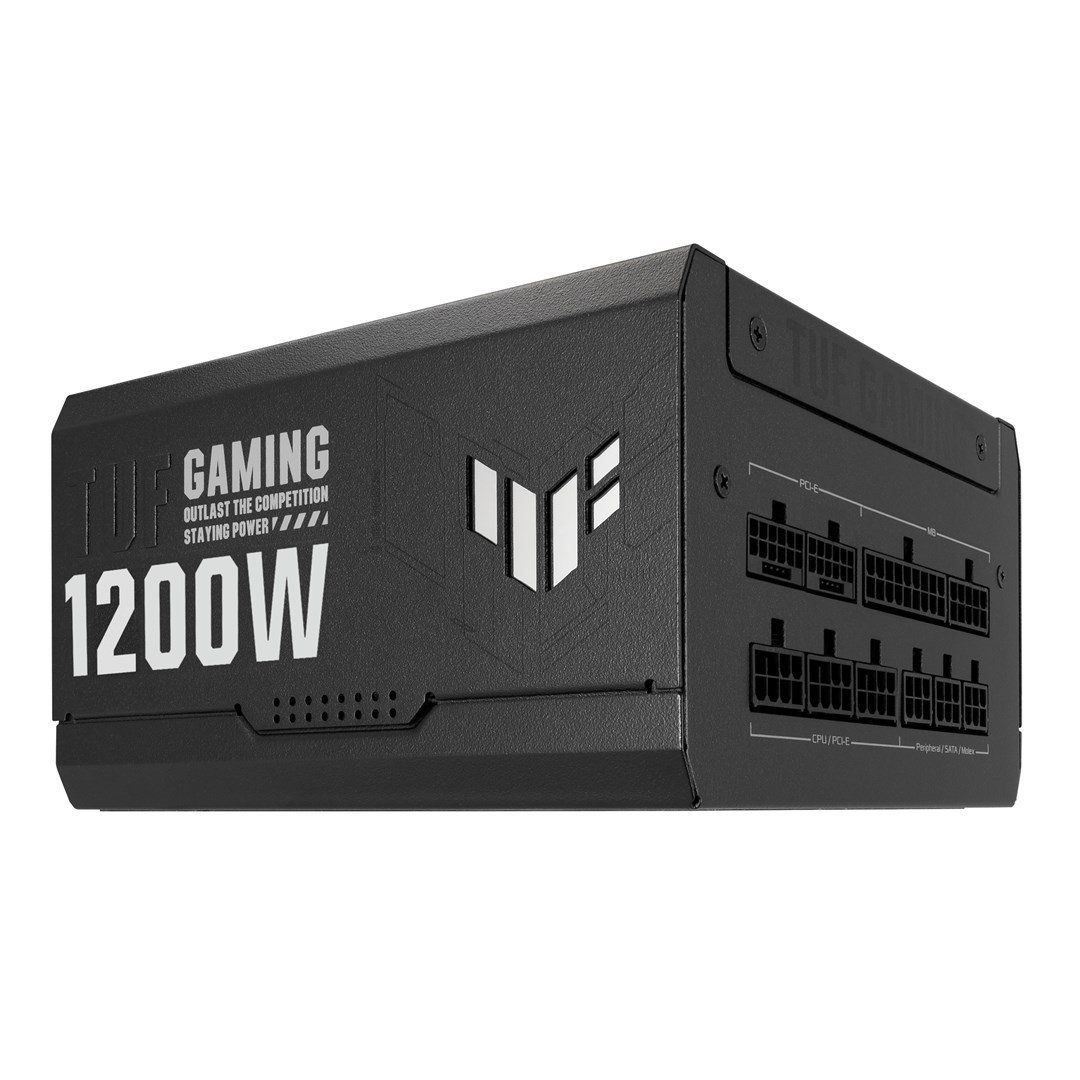 ASUS TUF GAMING 1200W Power Supply, Gold, 20+4 pin ATX, 1200 W, Black - Thumbnail 12