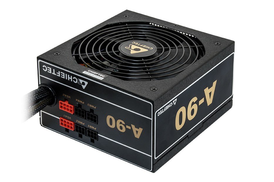 Chieftec GDP-550C Power Supply, 550W, 80 PLUS Gold, Black - Image 1