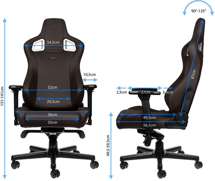 Noblechairs EPIC Chair, Java Edition - Thumbnail 7