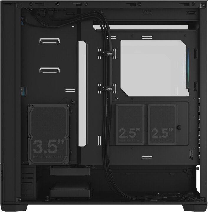 Fractal Design Pop XL Air Computer Case, RGB Black TG Clear Tint - Thumbnail 10