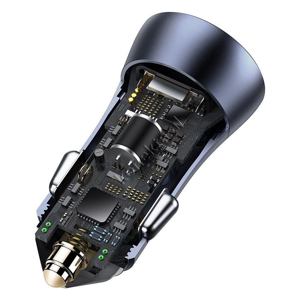 Baseus Car Charger 40W with USB Type-C Cable - Thumbnail 4