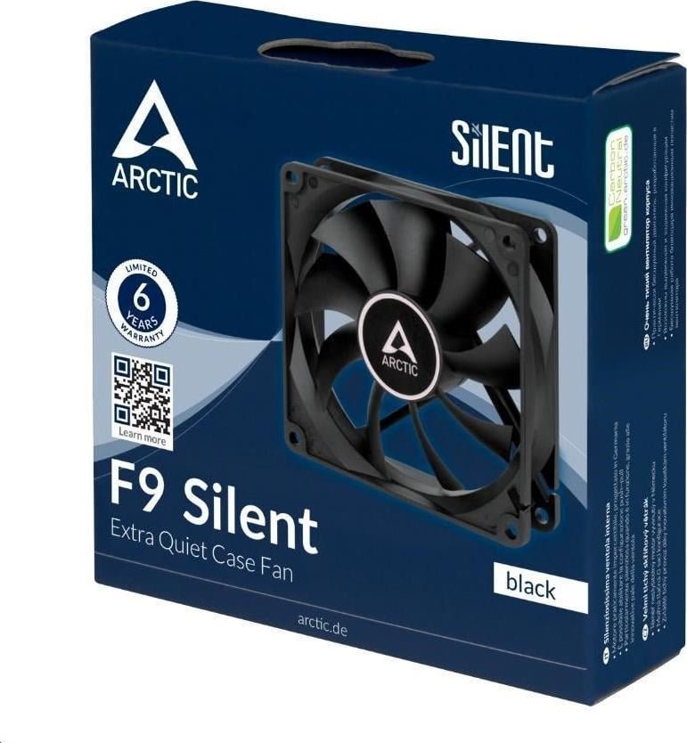 Arctic F9 Silent Fan, 92 mm - Thumbnail 2