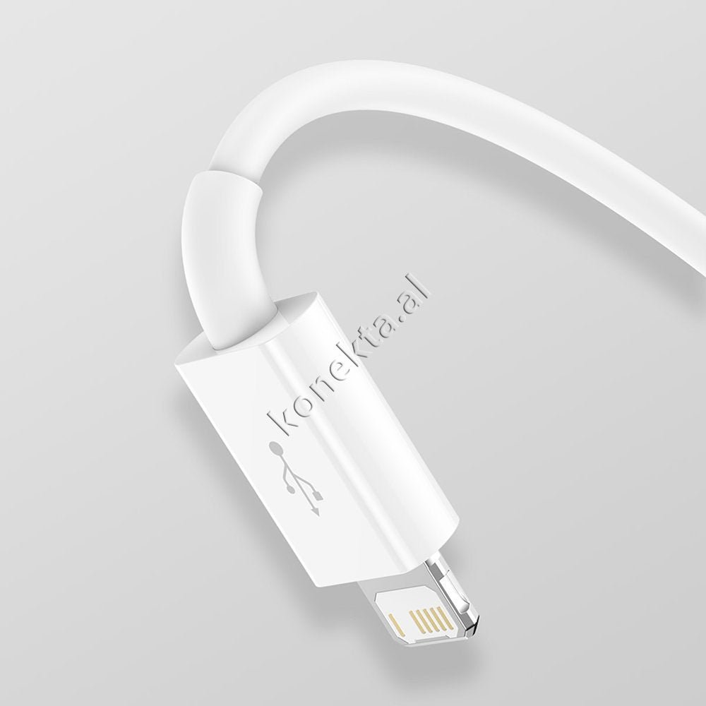 Baseus Kabell USB 3 Ne 1 Cable, Lightning, Micro & Type-C, 1.5m, White - Thumbnail 9