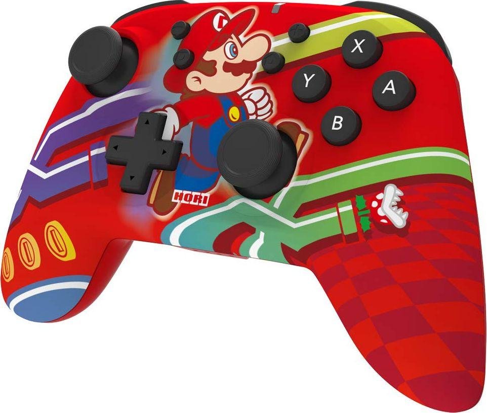 HORI Nintendo Mario Controller, Wireless, Red - Thumbnail 4