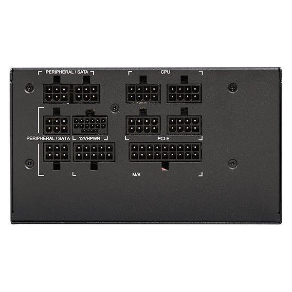 Chieftec PPS-1050FC-A3 Power Supply, 1050W, ATX, Black - Thumbnail 2