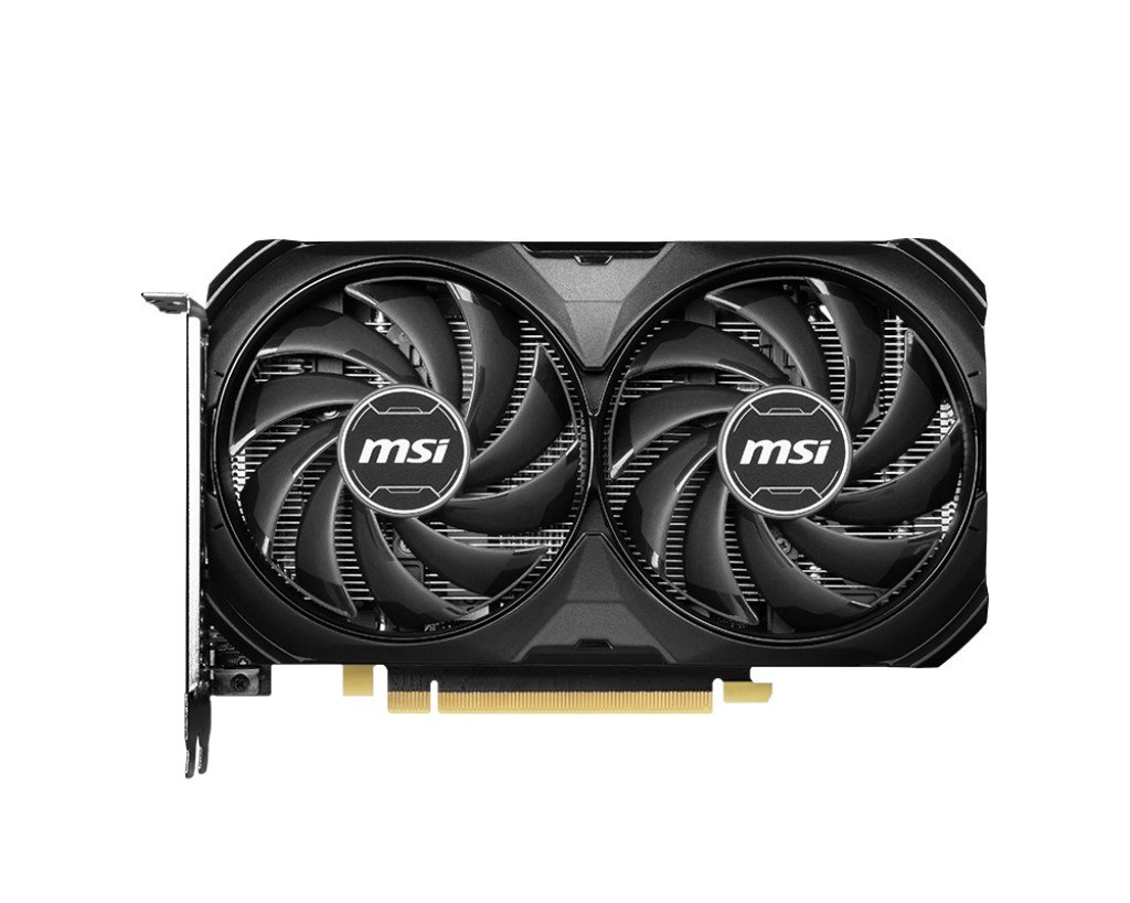 MSI GeForce RTX 4060 Ti Ventus 2X Graphics Card, Black, OC, 8GB GDDR6 - Image 1