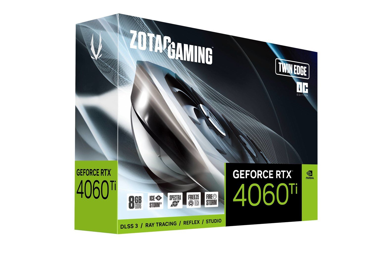 Zotac Gaming GeForce RTX 4060 Ti Twin Edge OC 8GB GDDR6 Graphics Card - Thumbnail 7