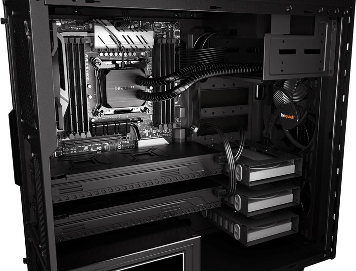 Be quiet! Pure Base 600 Case, Black / Silver - Thumbnail 8