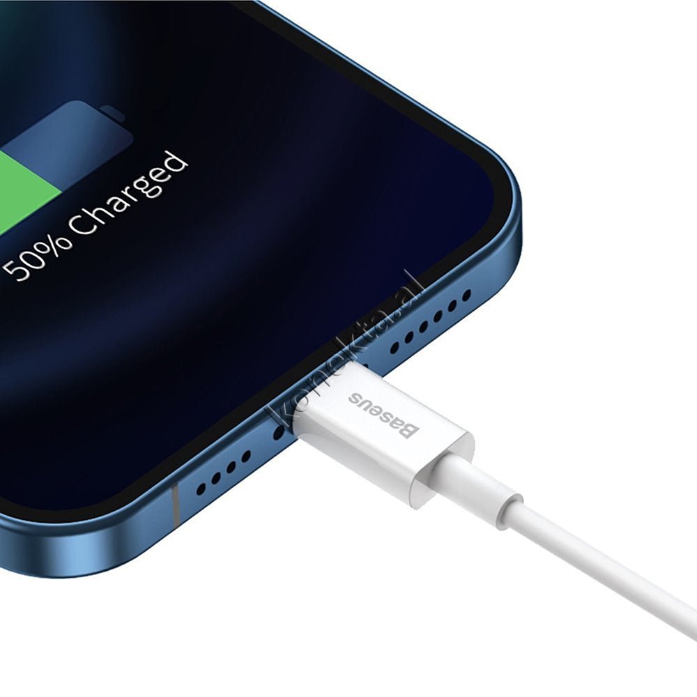 Baseus Superior Series Lightning USB Cable, 2.4A, 1m - Thumbnail 17
