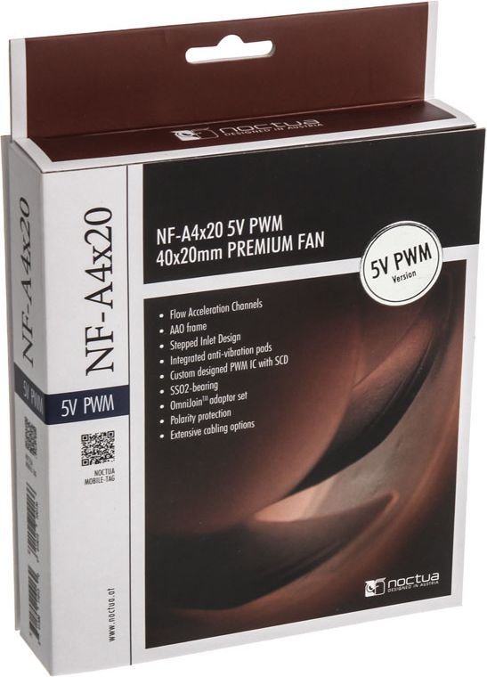 Noctua NF-A4x20 5V PWM Fan, 40 mm - Thumbnail 7