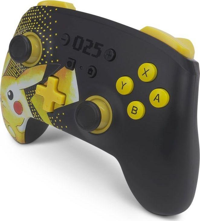 PowerA Pikachu 025 Controller, Wireless, Black - Thumbnail 7