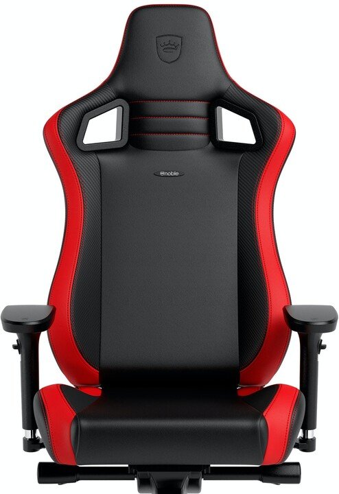 Noblechairs EPIC Compact Chair, Black / Red - Thumbnail 3