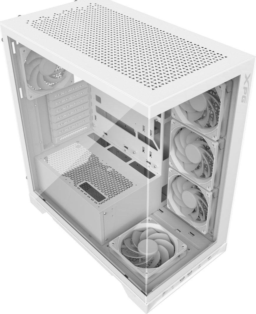 ADATA XPG Invader X BTF RGB Case, White, Midi Tower - Image 1